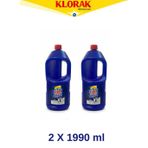 Klorak 2 Adet 1990 ml Kireç Sökücü