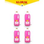 Klorak Orkide Yüzey Temizleyici 1970 ml 4 Adet - Pembe