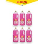 Klorak Orkide Yüzey Temizleyici 1970 ml 6 Adet - Pembe