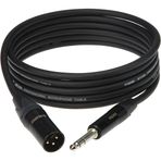 Klotz M1 MY206 TRS x Male XLR Neutrik Uçlu Siyah 10mt Balanslı Kablo