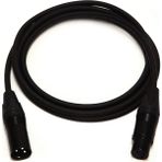 Klotz & Neutrik Balanslı Xlr Erkek - Xlr Dişi Hoparlör - Mikrofon Kablosu Siyah - 3 Metre