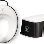 Klozet Adaptörü & Safe Step Banyo Basamağı / Black White