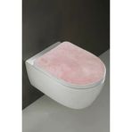 Klozet Kapak Ortusu Ultrasoft Duz Pembe