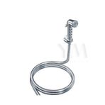 Klozet Tuvalet Banyo için Taharet Başlığı ile Kopmayan Örgülü Süper Sağlam Hortum +Taharat Duş Seti