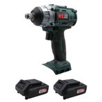 Klpro KLSS18B-20 18 V 2.0 Ah Li-ion Çift Akülü Kömürsüz Profesyonel Şarjlı Somun Sıkma Makinesi
