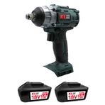 Klpro KLSS18B-80 18 Volt 8.0Ah Li-ion Çift Akülü Kömürsüz Profesyonel Şarjlı Somun Sıkma Makinesi