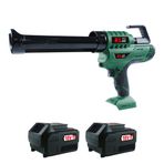 Klpro KLST18E-50 18V 5.0Ah. Çift Akülü Sosis/Kartuş Tip Şarjlı Silikon Tabancası