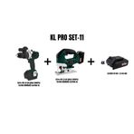 KLPro Set-11 (ŞARJLI DARBELİ MATKAP KÖMÜRSÜZ+ ŞARJLI DEKUPAJ TESTERE KÖMÜRSÜZ)