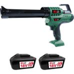 KLST18E-80 Şarjlı Silikon Tabancası 18V 8.0AH. Çift Akülü Sosis/kartuş Tip