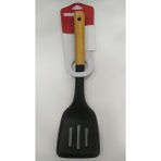 Klt Ahşap Silikon Delikli Spatula