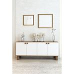 KLT Modüler Atlas Çok Amaçlı 150 cm Bohem Konsol 4 Kapaklı Salon Mobilya