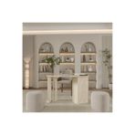 klubeconcept DERGÂH Kavis Formlu Dolaplı Çalışma Masası 120 cm