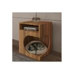 Klubeconcept Minihide Modern Evcil Yuva Raf % 100 Mdf Ceviz