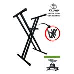 klump KLMP-OLD/DBL PROFESYONEL ORG SEHPASI / ORG STANDI / KLAVYE SEHPASI - ÇİFT PROFİLLİ