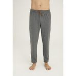 Kly 120 Erkek Pamuklu Penye Esnek Çok Rahat Kalıp Bel Ayarlanabilir Eşofman/Pantolon/Pijama Altı - Antrasit - 2XL