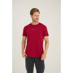 Kly Büyük Beden Erkek O.yaka T-Shirt T-511B - Bordo - 3XL