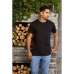 Kly Erkek O Yaka T-Shirt Konforlu Tasarım - Siyah - XL