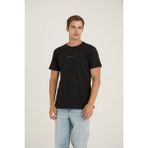 Kly Erkek O Yaka T-Shirt Şık Tasarım - Siyah