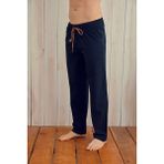 Kly İnce Tek Alt Lacivert Pamuk Pijama Erkekler İçin Rahat Kesim Özellikli - 5XL