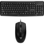 Km-03 USB Kablolu Klavye Mouse Set Türkçe Q Siyah | Ergonomik Tasarım,usb Bağlantı, Sayısal Tuşlu Klavye, Optik Mouse, Windows Uyumlu, Siyah