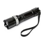 KM-110 Profesyonel Şarjlı El Feneri Ledli+Flashlight+Zoom Özellikli Atlı 6 Parça Full Set - Seçenek