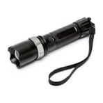Km-110 Profesyonel Şarjlı El Feneri Ledli+Flashlight+Zoom Özellikli Atlı 6 Parça Full Set