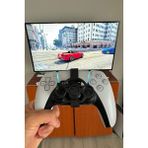 KMA Tekstil Ps5 Oyun Konsol Direksiyonu (RULMANSIZ KURULAN MODEL)- Ps5 Mini Oyun Konsol Direksiyonu - Dualsense Oyun Direksiyonu - Beyaz