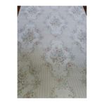 KMS HOME Damask Pembe Çiçek Desenli Hava Alabilen Hafif Kabartmalı Silinebilir Duvar Kağıdı 5 M²