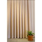KN Tekstil KOPYA - 100*260 Sık Pile Bohem Fonluk Krem(TEK KANAT) (YENİ SEZON BRAÇOL HEDİYELİ)