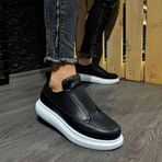 Knack 911 Siyah Beyaz Taban Sneakers Erkek Ayakkabı