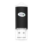 Knadgbft PS3 PC TV için USB Bellek Çubuğu Flaş Kalem Sürücüsü U Disk Renk: Siyah kapasite: 1GB