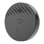 Knadgbft Tuya Akıllı WiFi Alarm Kapı ve Pencere Titreşim Sensörü Güvenlik Koruma Uyarısı Alexa ile Çalışır, Akıllı Yaşam (Siyah)