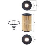 Knecht 611/642/112/113/272 E/ML/SPR/VİTO DZ Yağ Filtresi