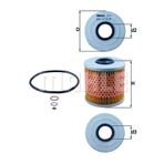 Knecht E34 E36 Yağ Filtresi
