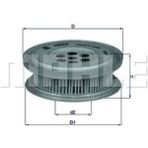 Knecht HX44 HX44 Hidrolik Filtre Mercedes Benz CUYUMLU180-C200 94-00 C230 Kompressor 95-00