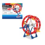 K'NEX Minyatür Dönme Tekerlek İnşaat Seti, 48 Parça Eğlence ve Masaüstü Dekorasyonu, 6 Yaş ve Üstü İçin Yapılacak Model, Yetişkinler İçin Basit Oyun