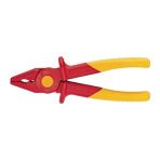 Knipex 98 62 01 180MM Plastik Kombine Pense Vde - 001-Renkli