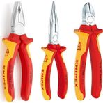 Knipex - Pense + Yan Keski + Kargaburun 3'lü Set