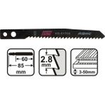 Knisaw 5 Adet KS-51703 60 mm Dekupaj Testeresi
