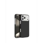 Knit Kevlar Series Case iPhone 17 Pro Siyah Telefon Kılıfı