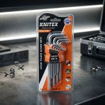 Knitex KTX-410 9 Parça Uzun Yıldız Torx Alyan Anahtar Takımı