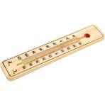 Knitex Termometre Ahşap TKY-2727 - Sarı