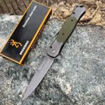 Knivox Browning FA52 Haki Kamp Çakısı