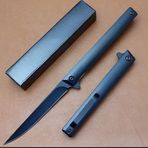 Knivox Browning Siyah İnce Knivox M390 Kamp Çakısı