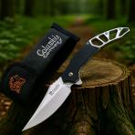 Knivox Columbia Company A3390-A Fixed Blade Black Auto Kamp Çakısı