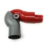 Kniwelshop Esnek adaptör, Dyson V7, V8, V10, V11, V15 ile uyumlu zor erişilen alanlar için açılı adaptör