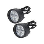 Knmaster Badger 12W Ayna Bağlantılı Motosiklet Sis Farı