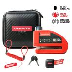 Knmaster Dl510a 10 Mm Alarmlı Disk Kilidi
