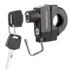 Knmaster Evrensel Motosiklet Kask Kilidi 22-26 mm Siyah