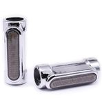 Knmaster Motosiklet Sinyalli Sis Farı Takımı / Koruma Demirine Monte Gümüş Dumanlı Lens
